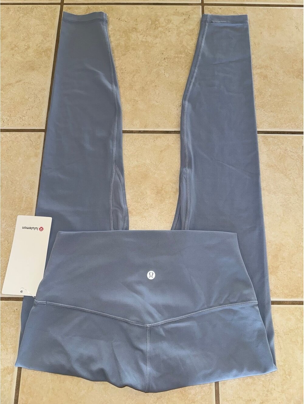 Lululemon Align High Rise 28” Chambray Size 8 NWT